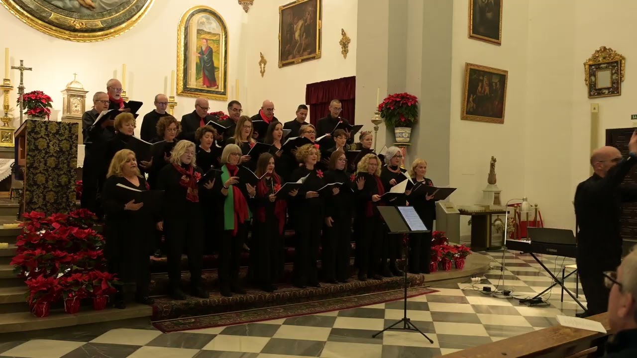 Coro Ciudad de Almuñecar: Deck the hall (David Willcocks).  Director, Pablo Guerrero