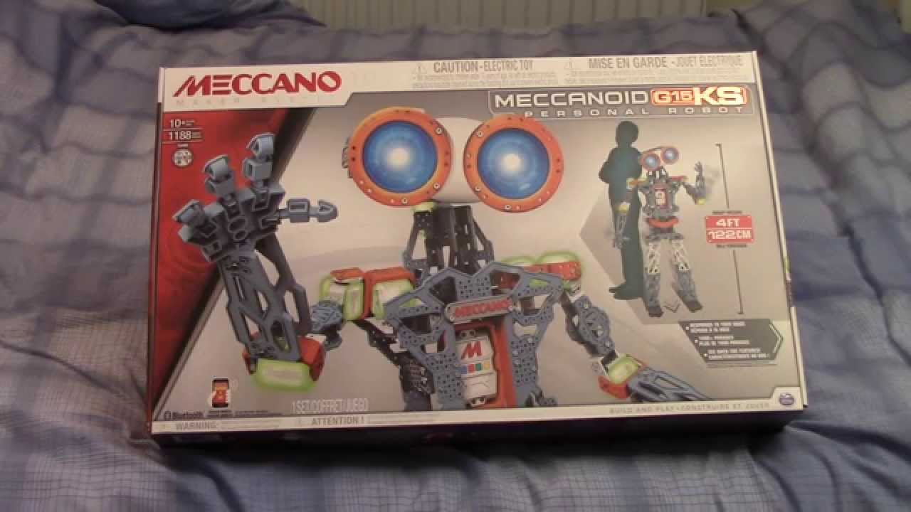 MECCANO MECCANOID G15KS: A LOOK AT THE SET