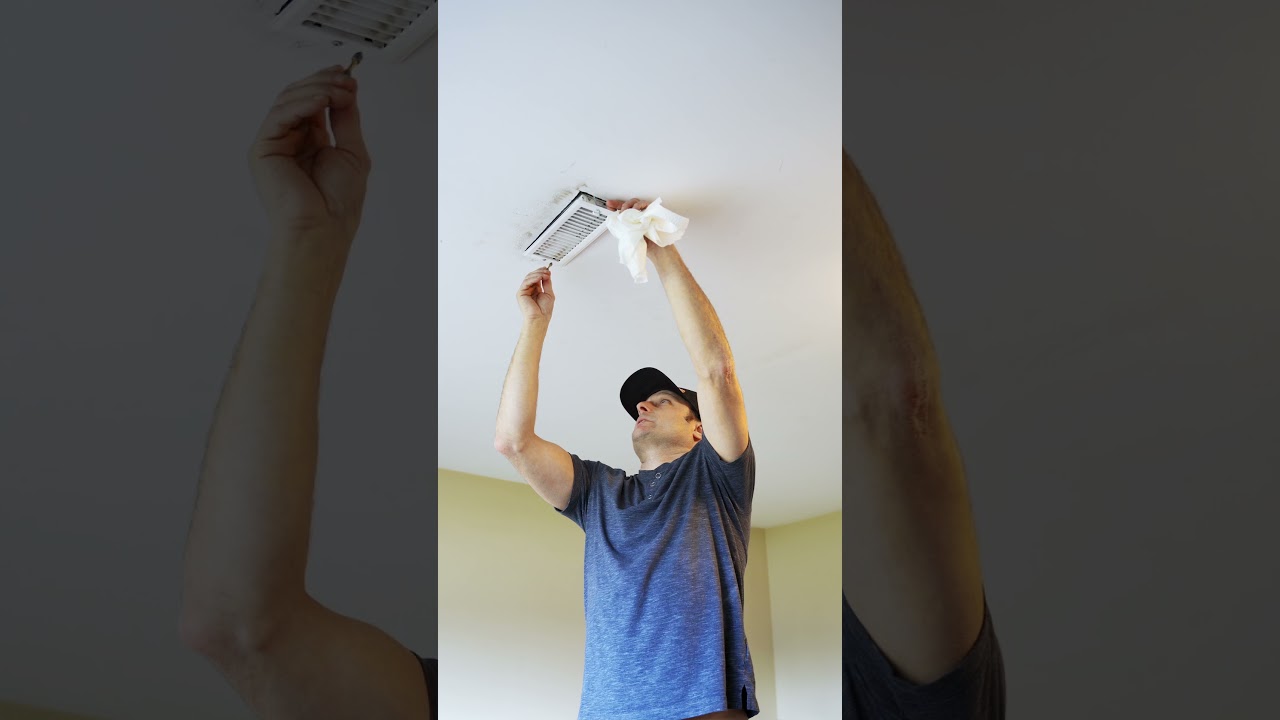 How to install a ceiling vent!