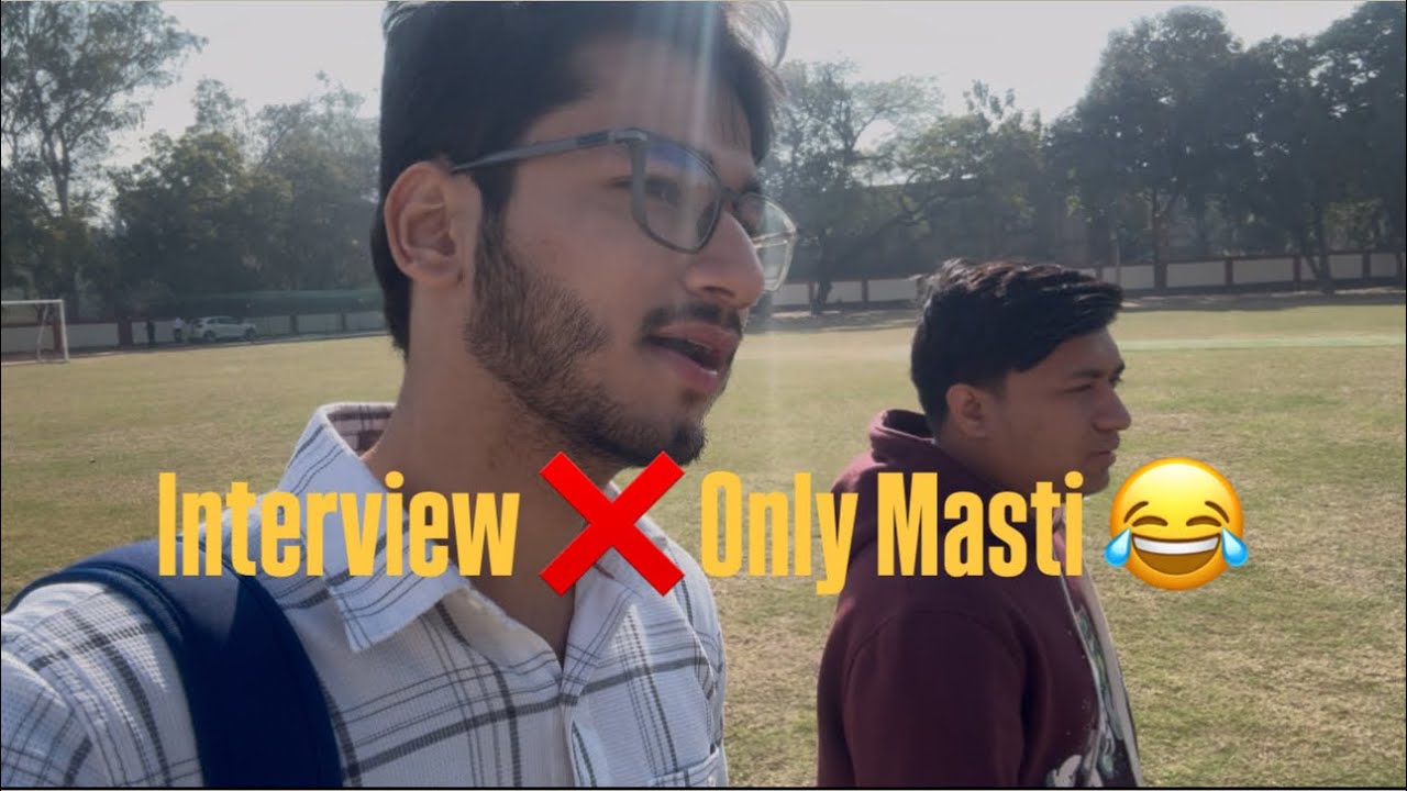 Job Fair me gaye the Job ke liye… Interview hi nahi diya 😂 | College Vlog