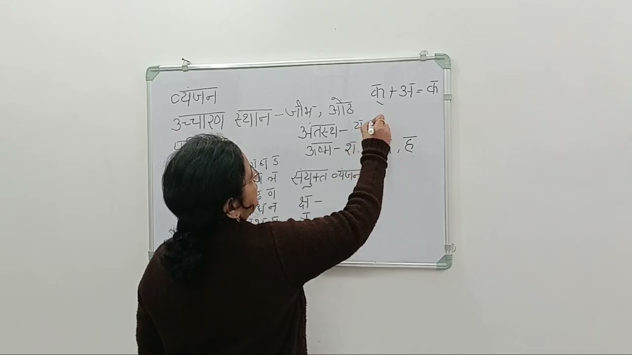 व्यंजन#हिंदी भाषा