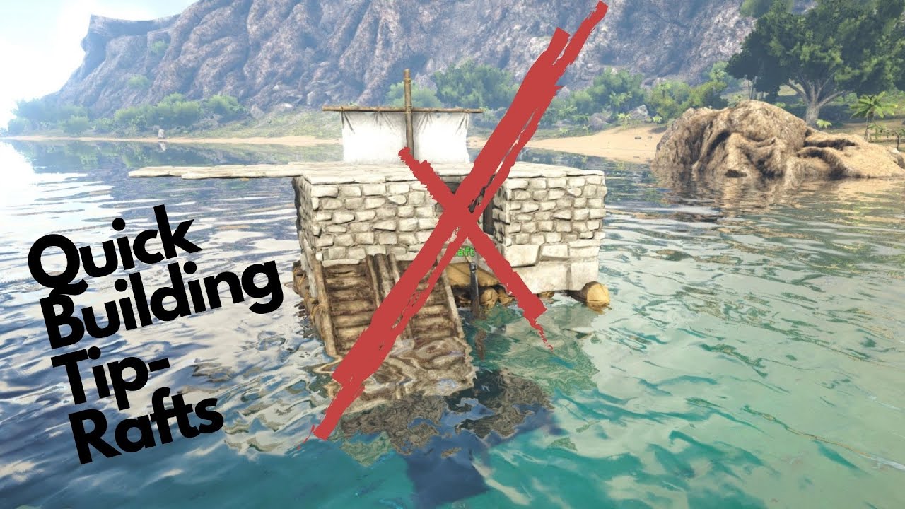 Quick pro-tip on raft building! | Ark: Survival Evolved