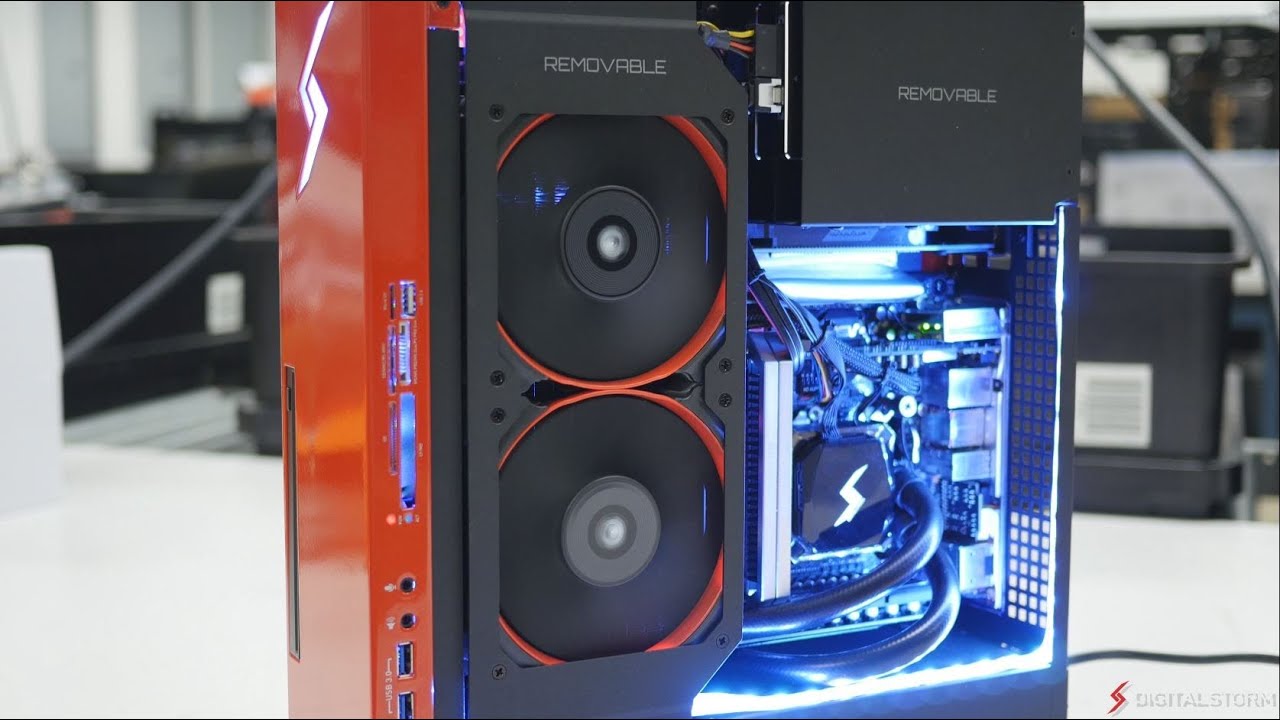 SFF Gaming PC Build 002 - Red Bolt II
