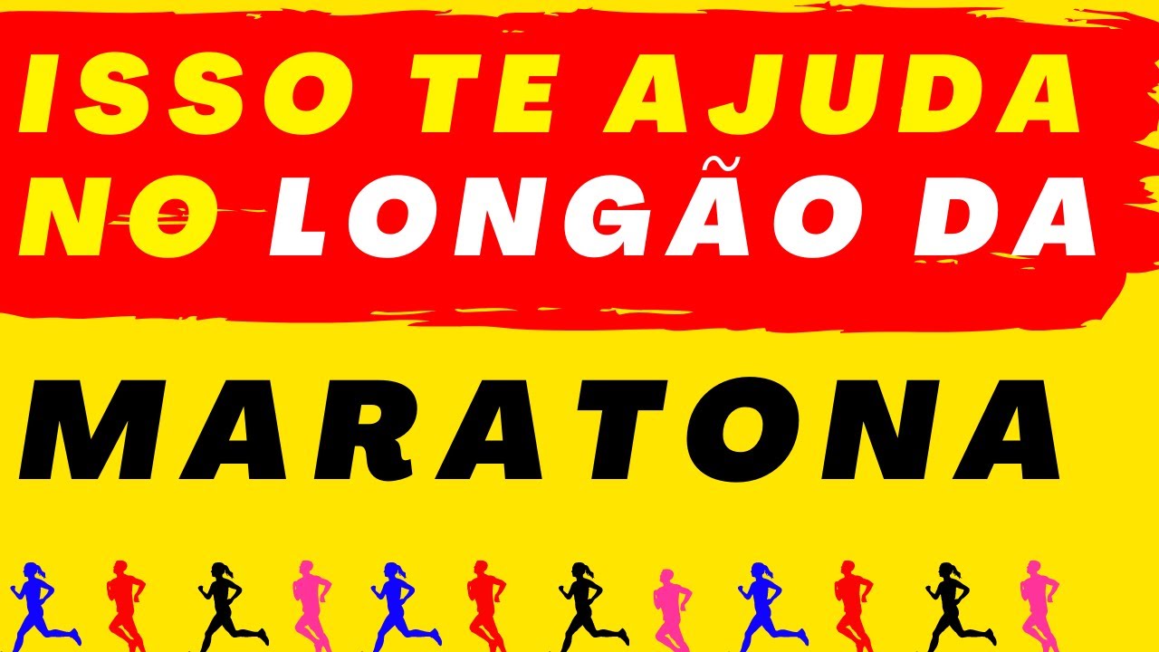 TREINO LONGO de CORRIDA para MARATONA | Isso te ajuda