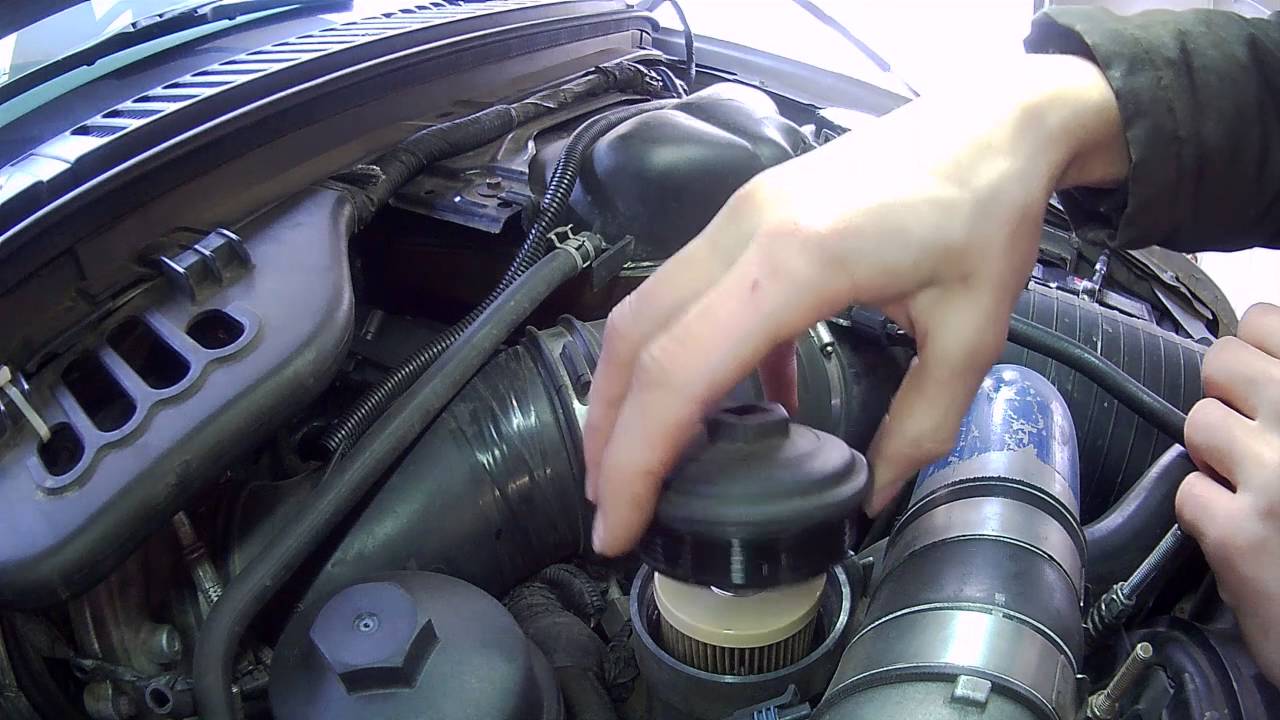 6.0 Diesel Fuel Filter Change