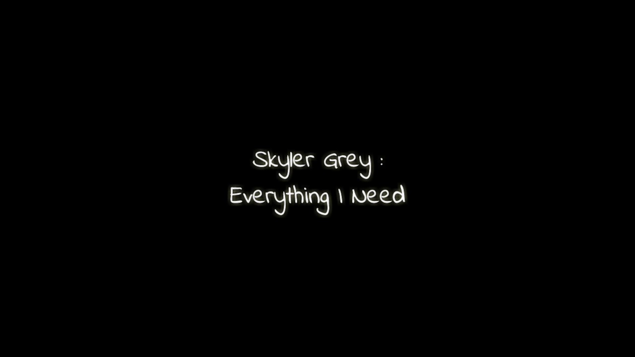 [Nightcore] - Everything I Need || lyrics