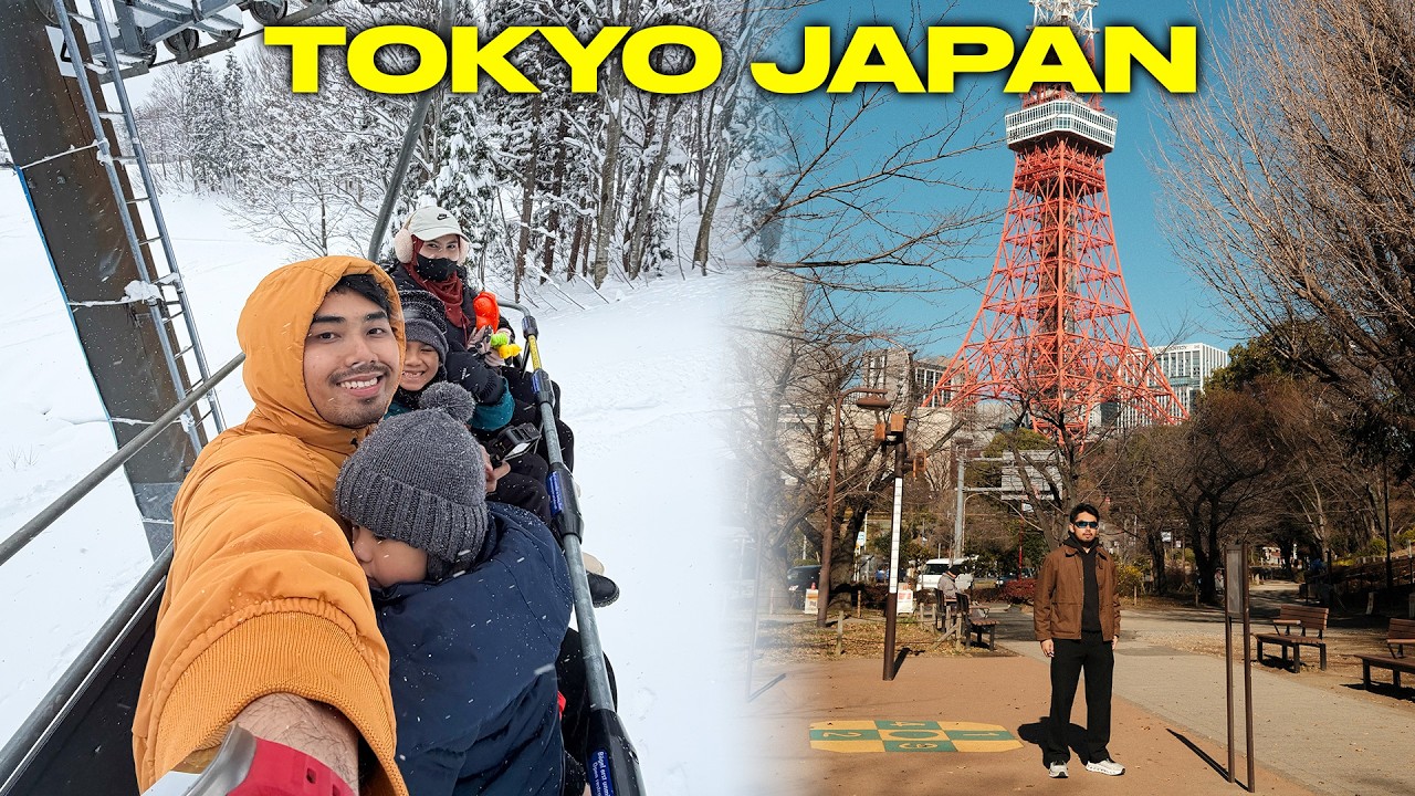 VLOG First Time Pergi TOKYO JAPAN Musim Sejuk!
