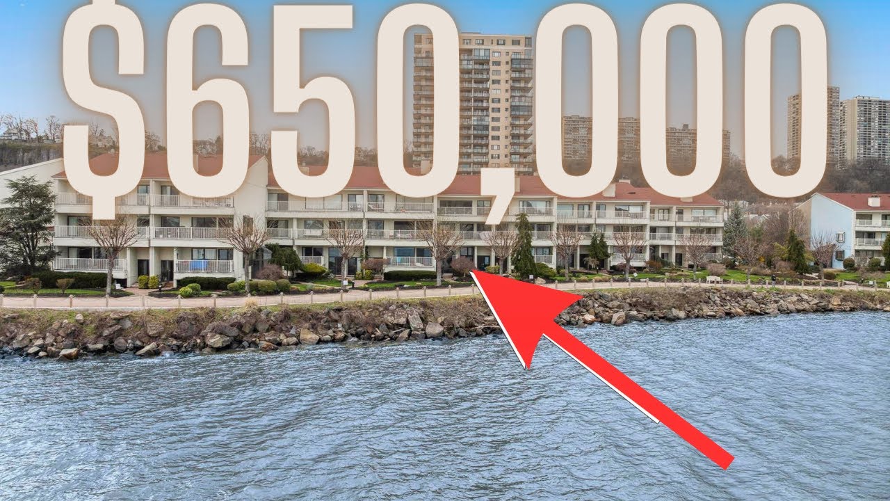 SHELTER BAY, EDGEWATER NJ - TOURING A $650K TOWNHOUSE OVERLOOKING NYC