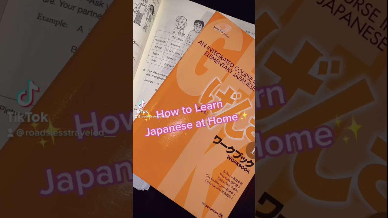 How to Learn Japanese at Home EFFICIENTLY #shorts #learnjapanese #languagelearning