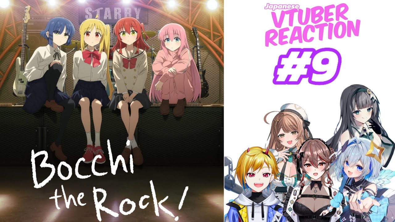 Bocchi the Rock! Episode 9 | Japanese Vtuber Reaction Mashup