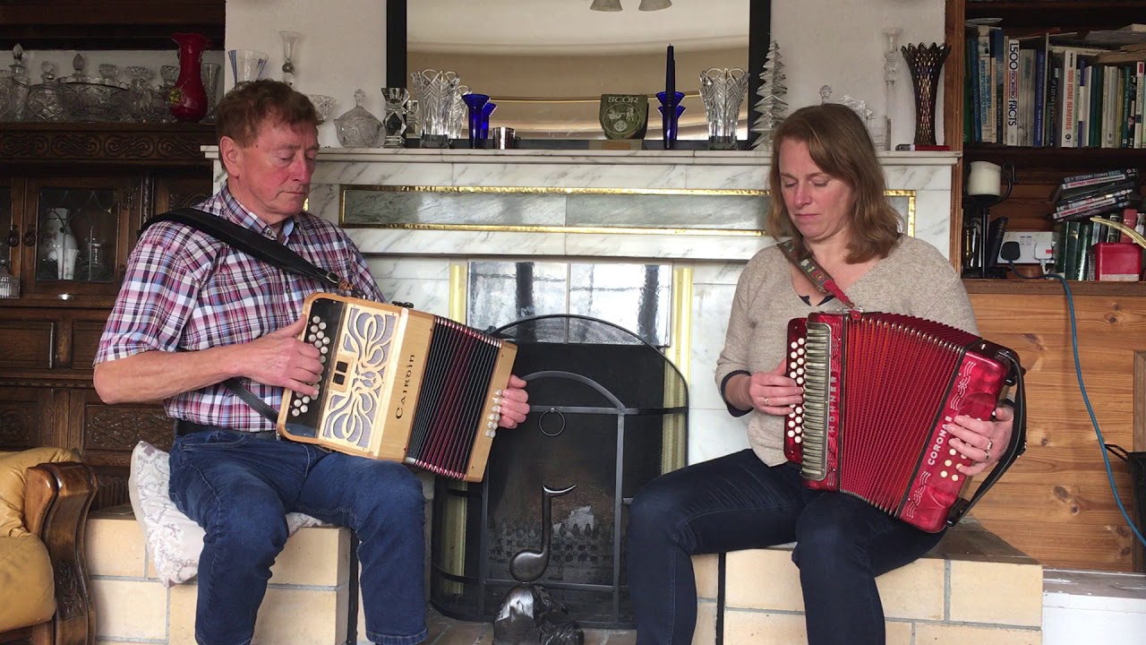 Go Lassie Go - Traditional song on button accordion