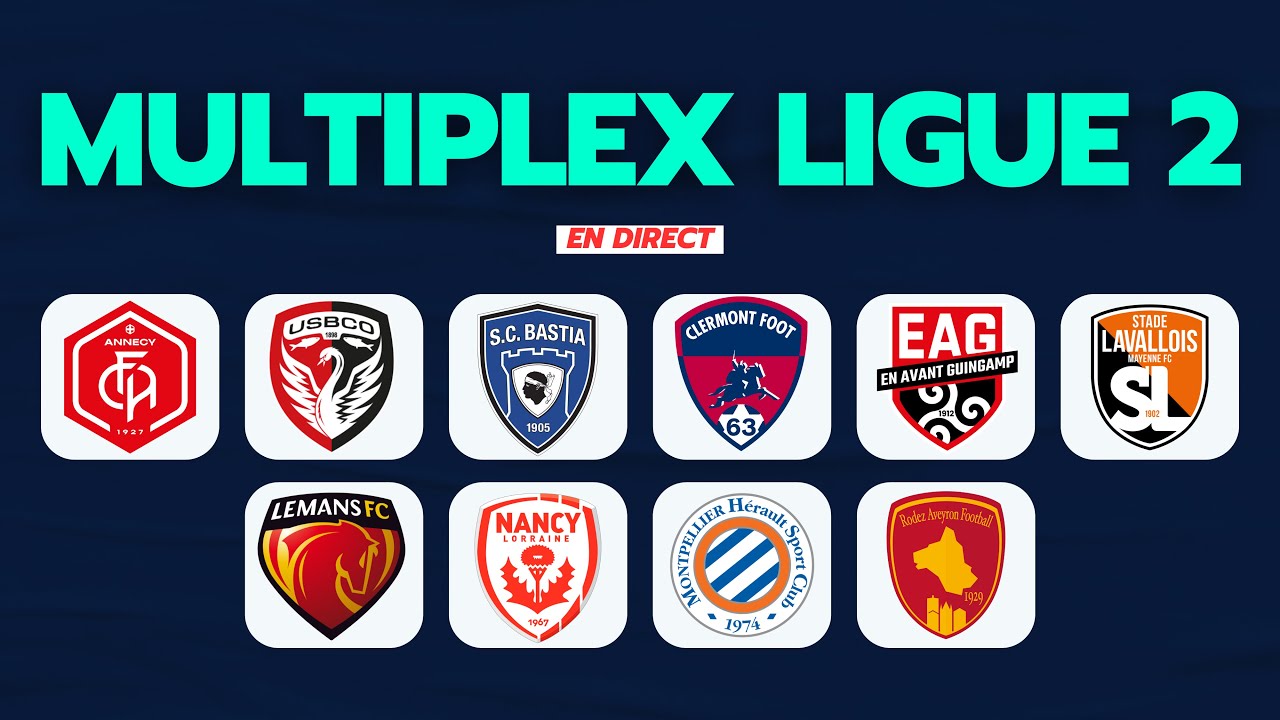 🔴 LIVE MULTIPLEX LIGUE 2 - J13 : MONTPELLIER - RODEZ / BASTIA - CLERMONT... EN DIRECT ! 🔴