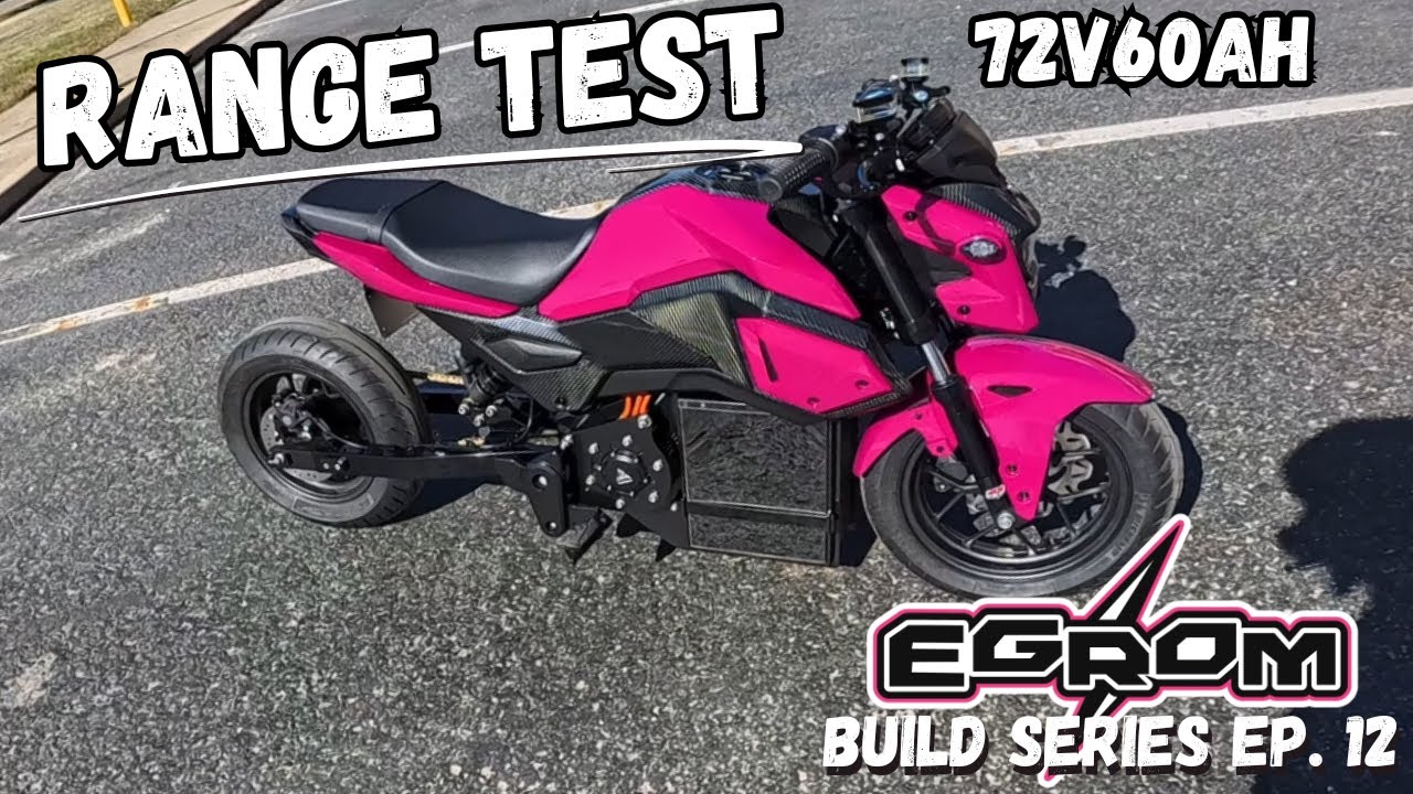 Electric Honda Grom Range Test | QS138 Test 72V 60AH Battery