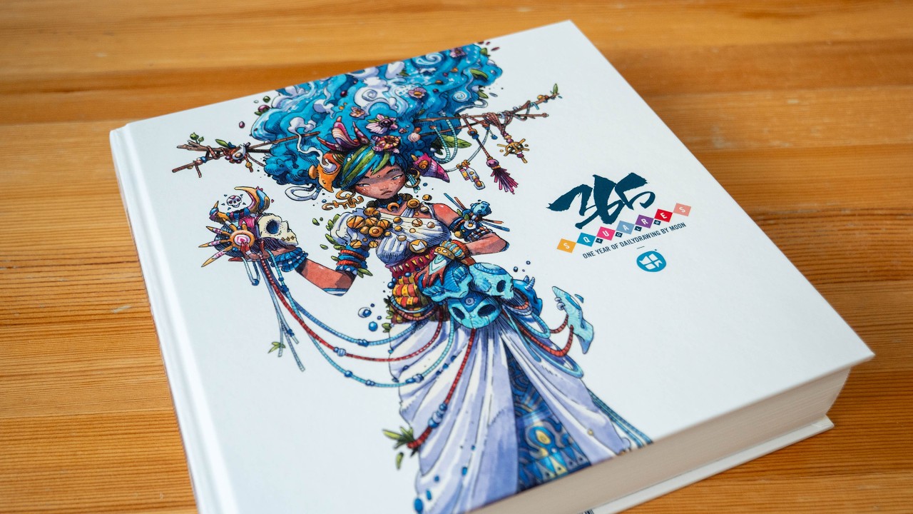 365 Squares Vol 3: One Year of Daily Drawing by Moon (book review)