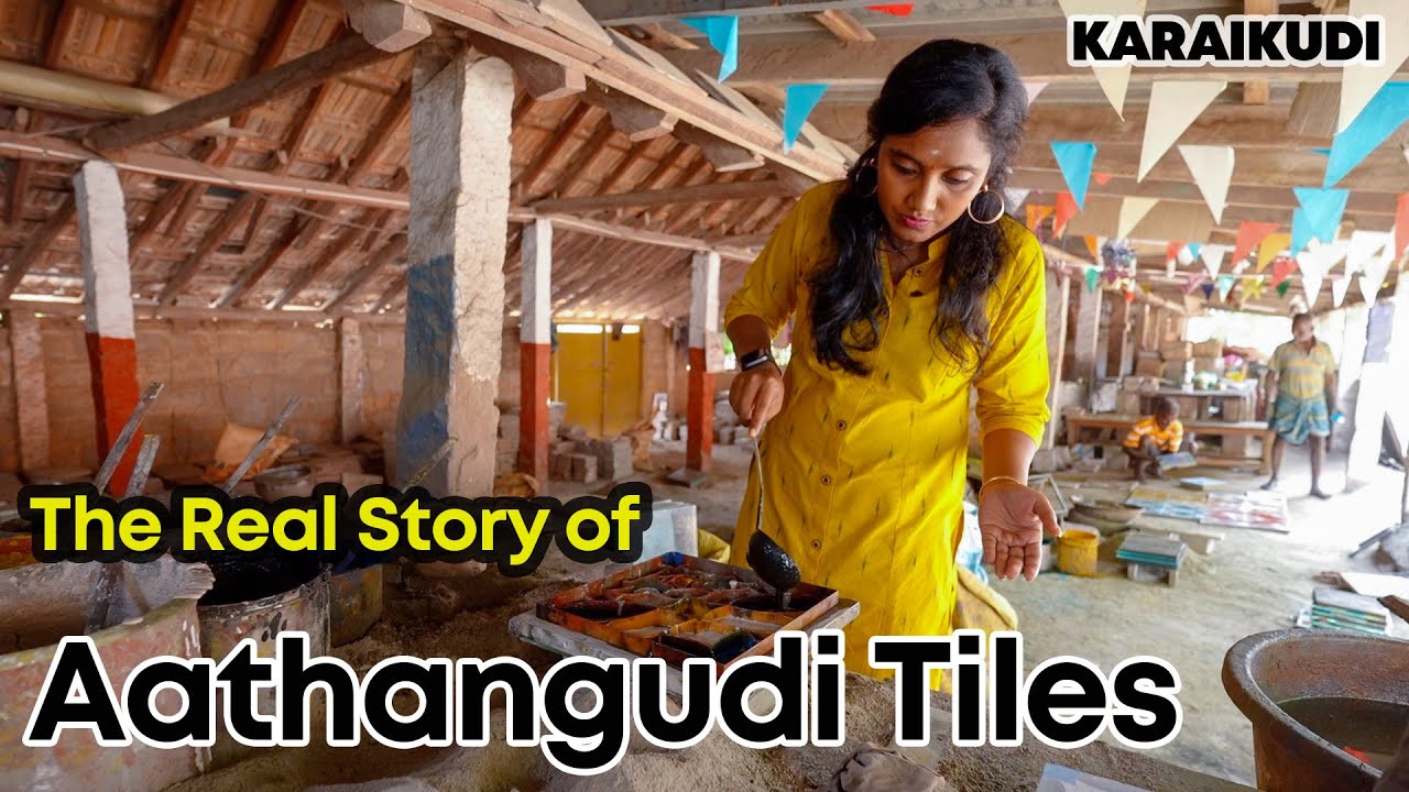 The Magic of Athangudi Tiles, Real Story behind the screen I Tastee with Kiruthiga