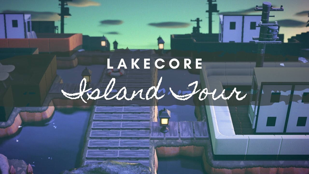LAKECORE ISLAND TOUR (WITH BOATS!) | Animal Crossing New Horizons