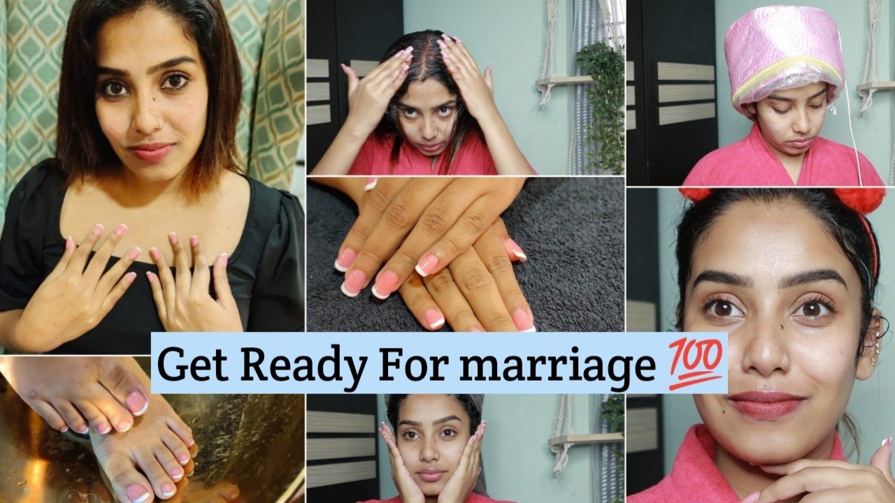 Nail extension💅, Hair care💆‍♀️💇🏻‍♀️, skin care👅 ~ Get ready for Marriage ~ malayaliyoutuber