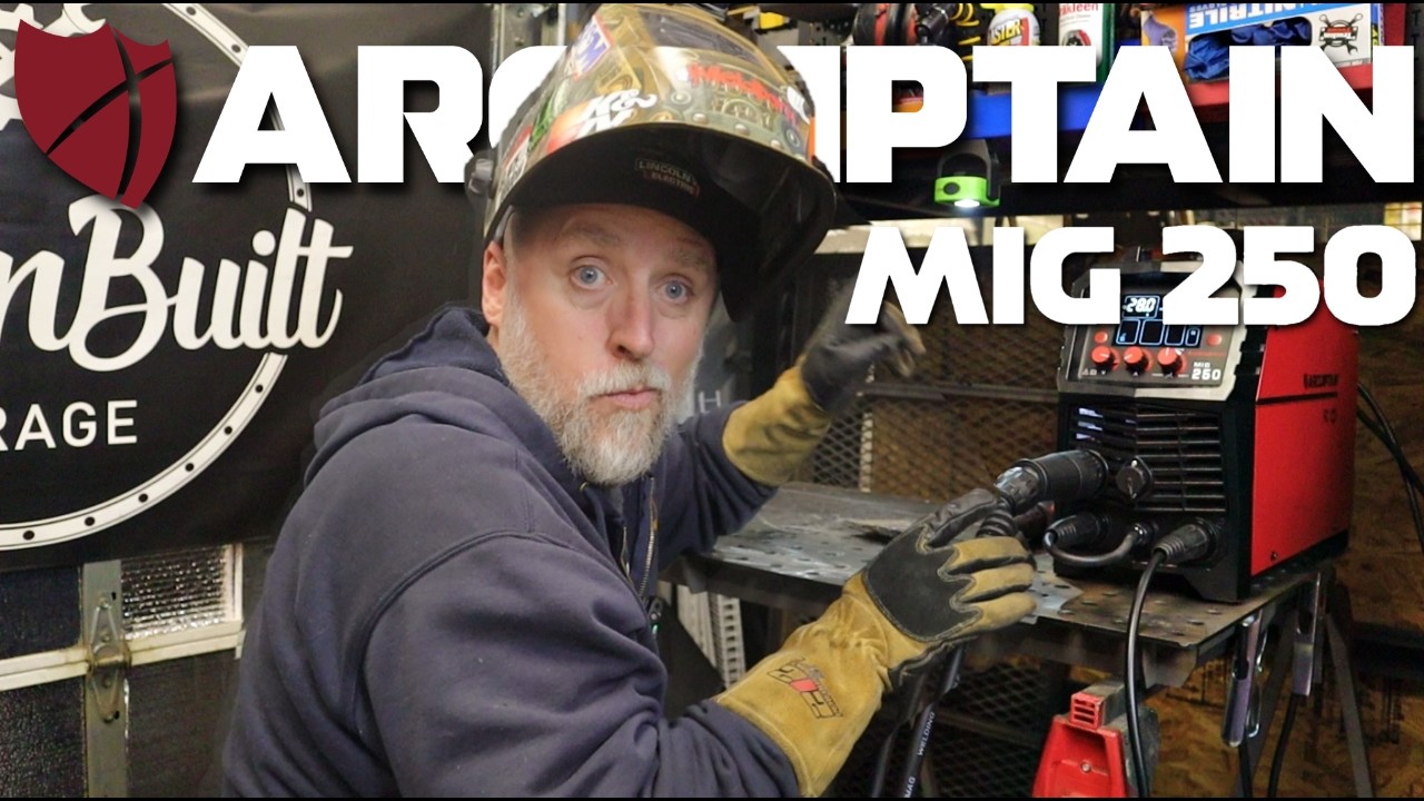 Я обновил свой сварочный аппарат до Arccaptain MIG250!