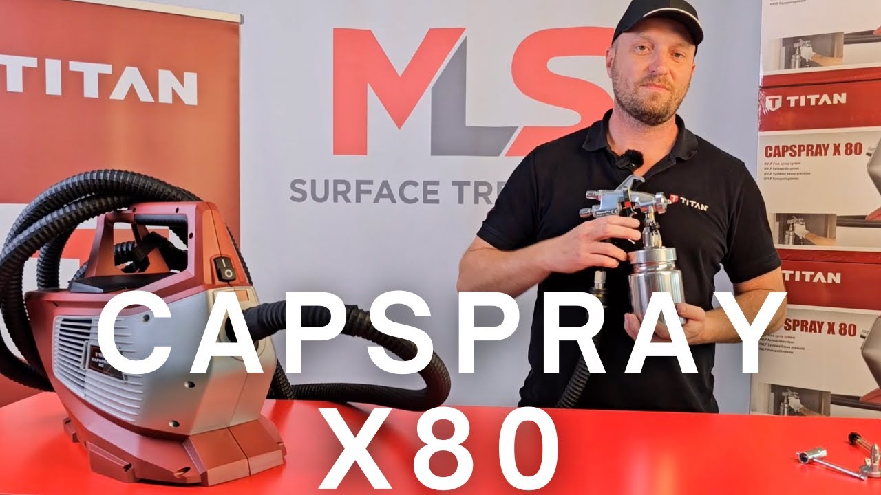 Titan CapSpray X80 bemutatása