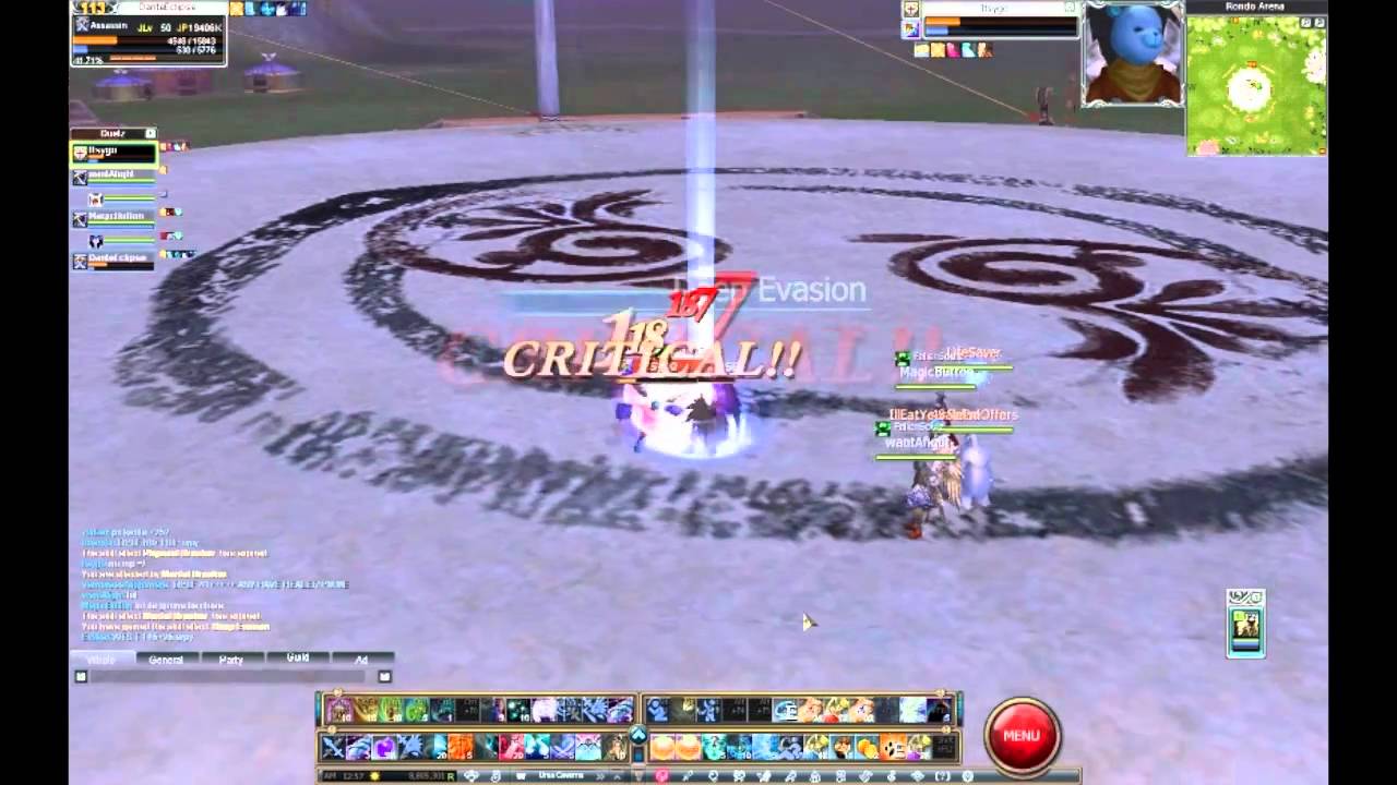 Rappelz: knight vs assassin