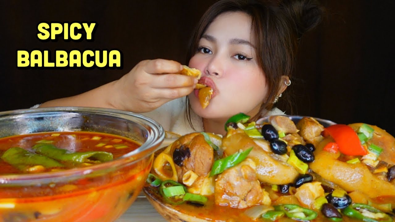 SPICY BALBACUA MUKBANG | First time ko matikman ang balbacua 😋