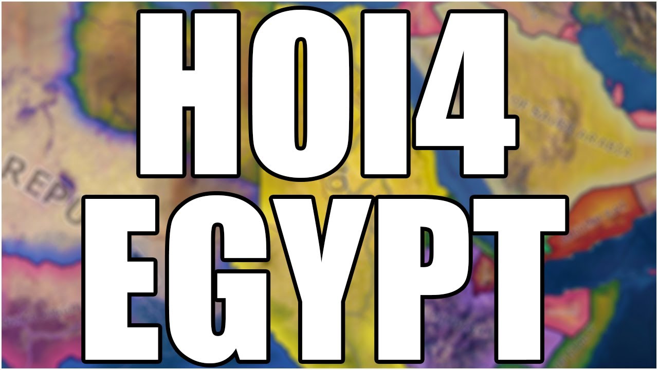 So They Gave EGYPT A Focus Tree On HOI4?