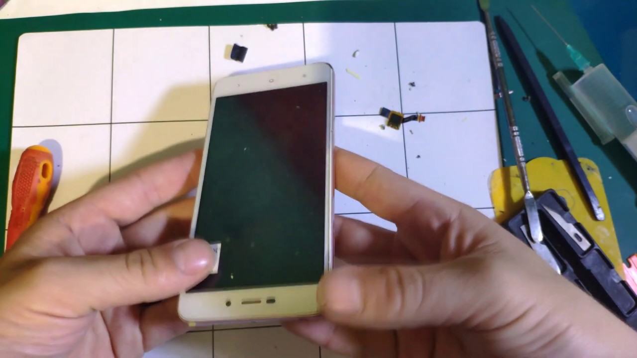 Замена стекла touch screen Xiaomi Redmi 4A дисплея(модуля) #Xiaomi #сяоми #Redmi #4 #4a