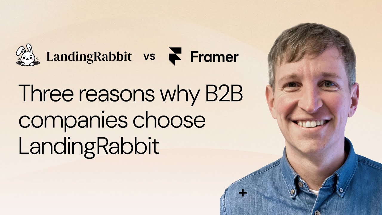 LandingRabbit vs Framer: Which is better for a B2B website?
