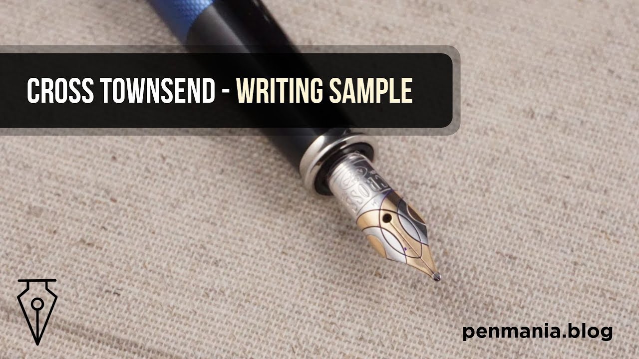 CROSS TOWNSEND - Writing Sample