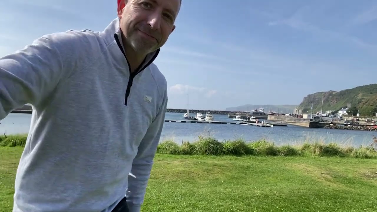 Visiting & Painting on Rathlin Island, Northern Ireland