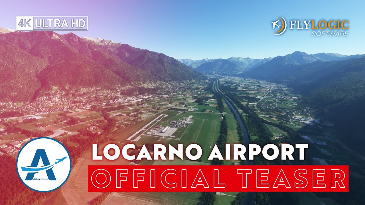 FlyLogicSoftware - Locarno Airport | Microsoft Flight Simulator [Official Teaser]