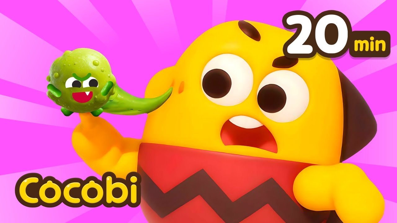 ¡Me sigue saliendo moco!🤧💦 | Canciones Infantiles | Kids Songs | Cocobi