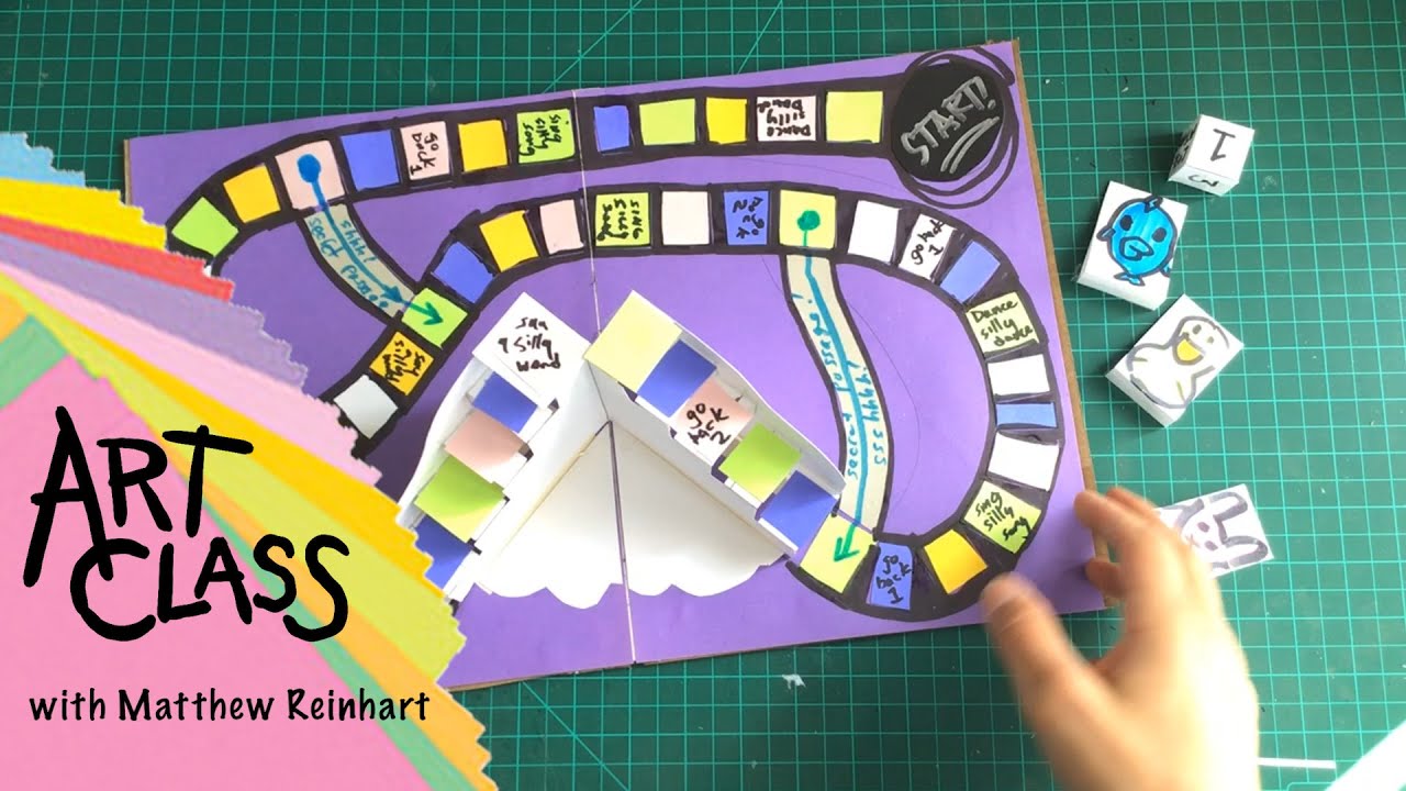 Art Class with Matthew Reinhart: Pop-Up Board Game