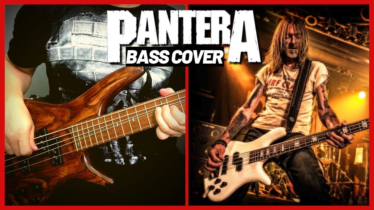 Pantera - Domination Bass Cover | Raphael Dafras