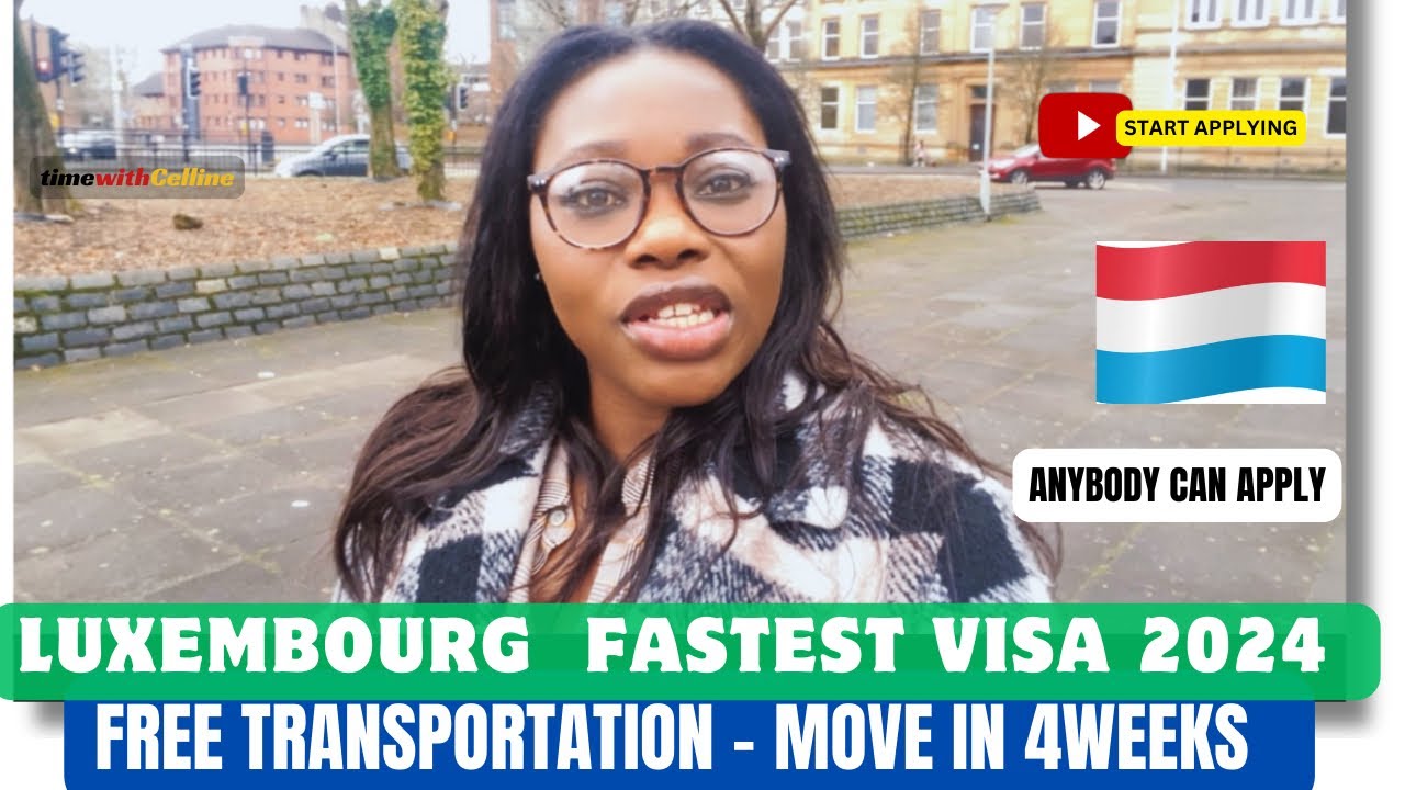 COME TO LUXEMBOURG 🇱🇺 IN 4Weeks - Fastest Visa pathway in 2024 -Apply now for only 50&euro;