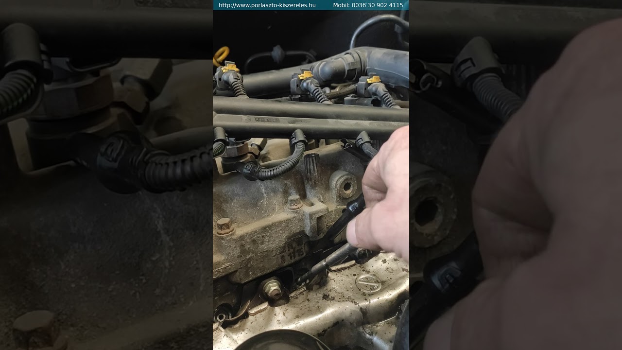 Izzítógyertya Kifúrás, Sérült Izzítógyertya Kiszedés a Motor Megbontása Nélkül!