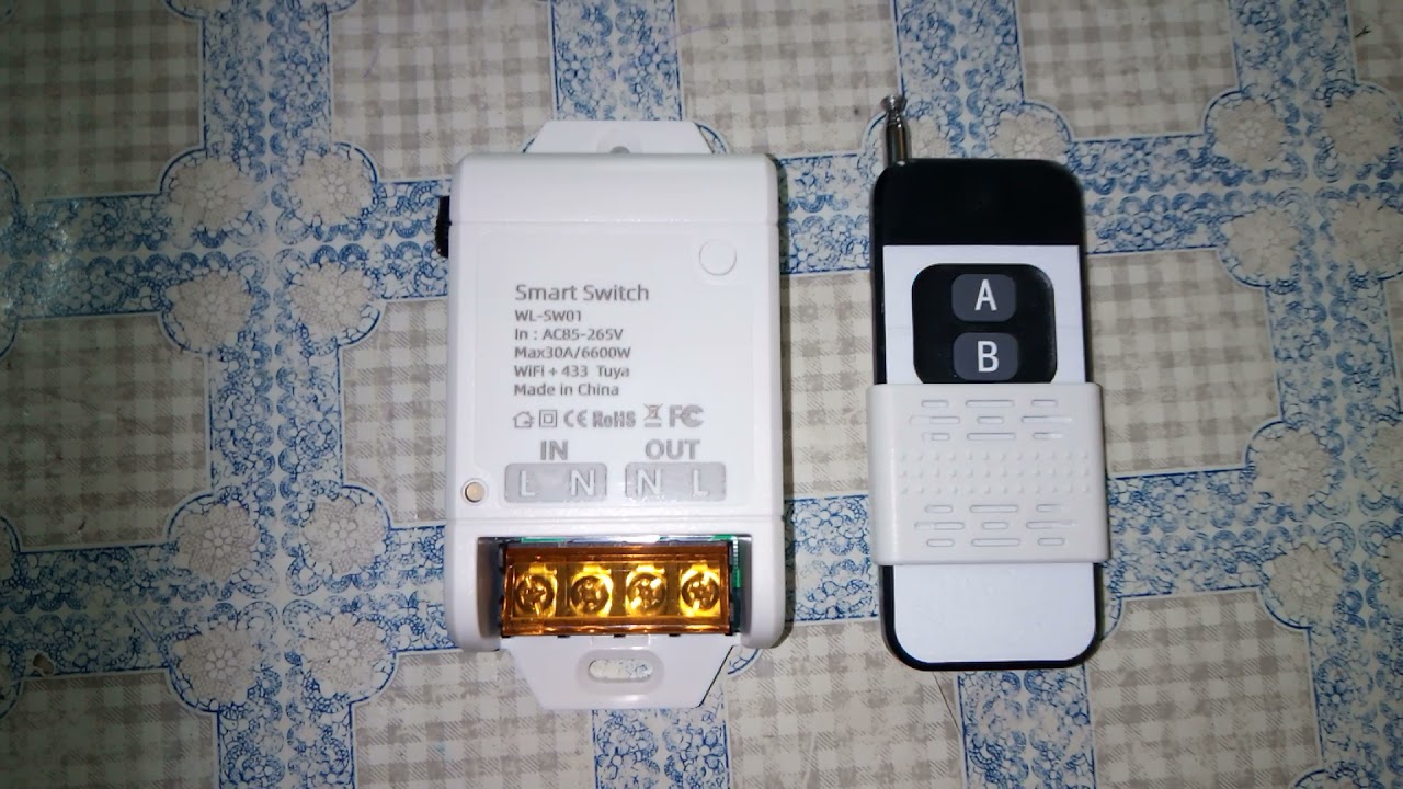 Interruptor Wi-Fi + RF p/ Motor Bomba, 110v/220 30A 433mhz