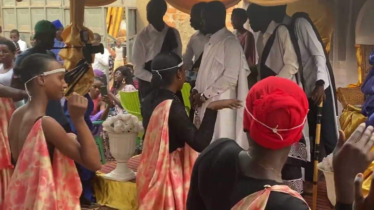 Cérémonie de dot entre un Ghanéen et une rwandaise à Bangui