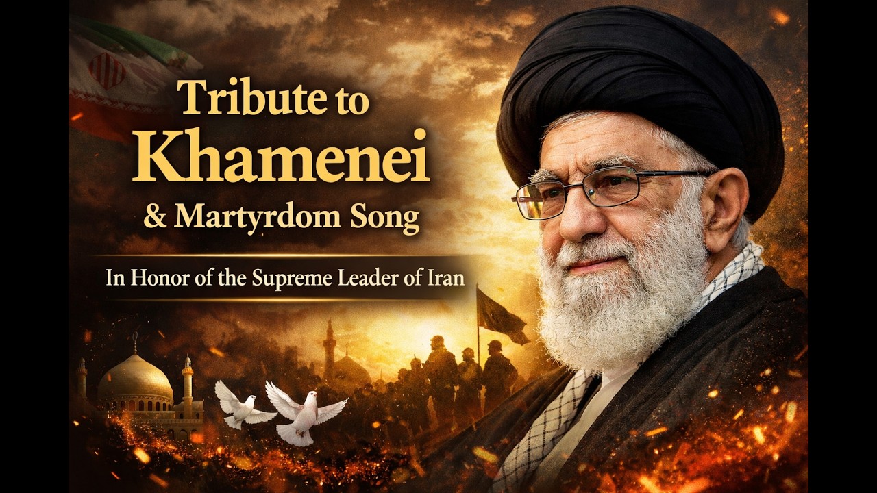 Ali Khamnai ! شہادت پر تمہاری آفریں صد آفریں رہبر | Tribute Nasheed