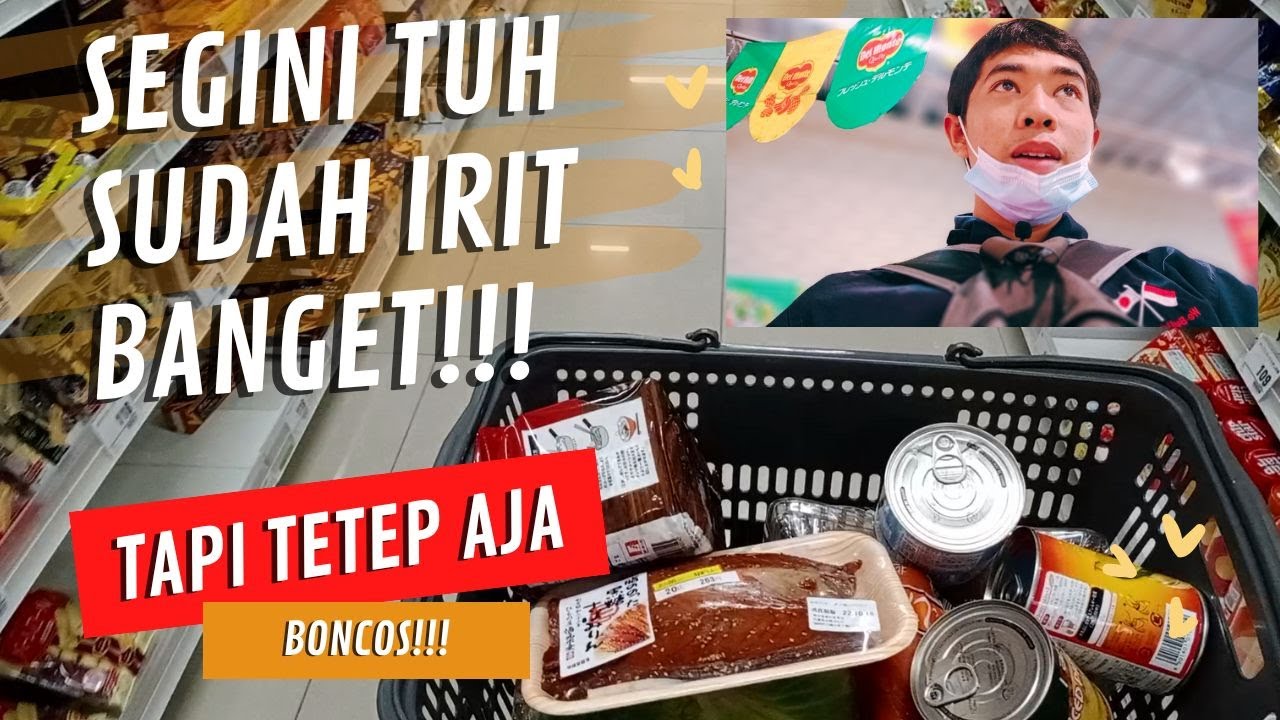 BERAPA BIAYA HIDUP DIJEPANG 2022 | MARI IKUTI AKU BELANJA BULANAN
