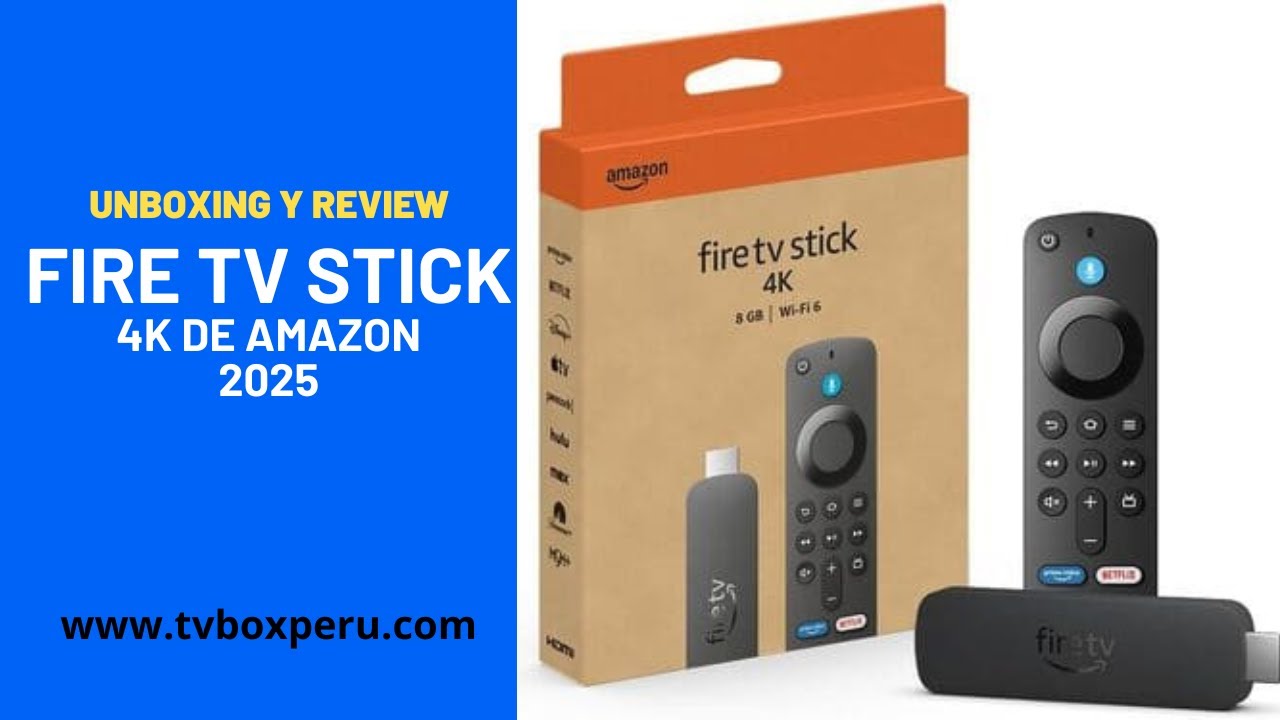 🔥¡UNBOXING Fire TV Stick 4K 2025: Lo Abro, Lo Instalo y Te Lo Muestro TODO
