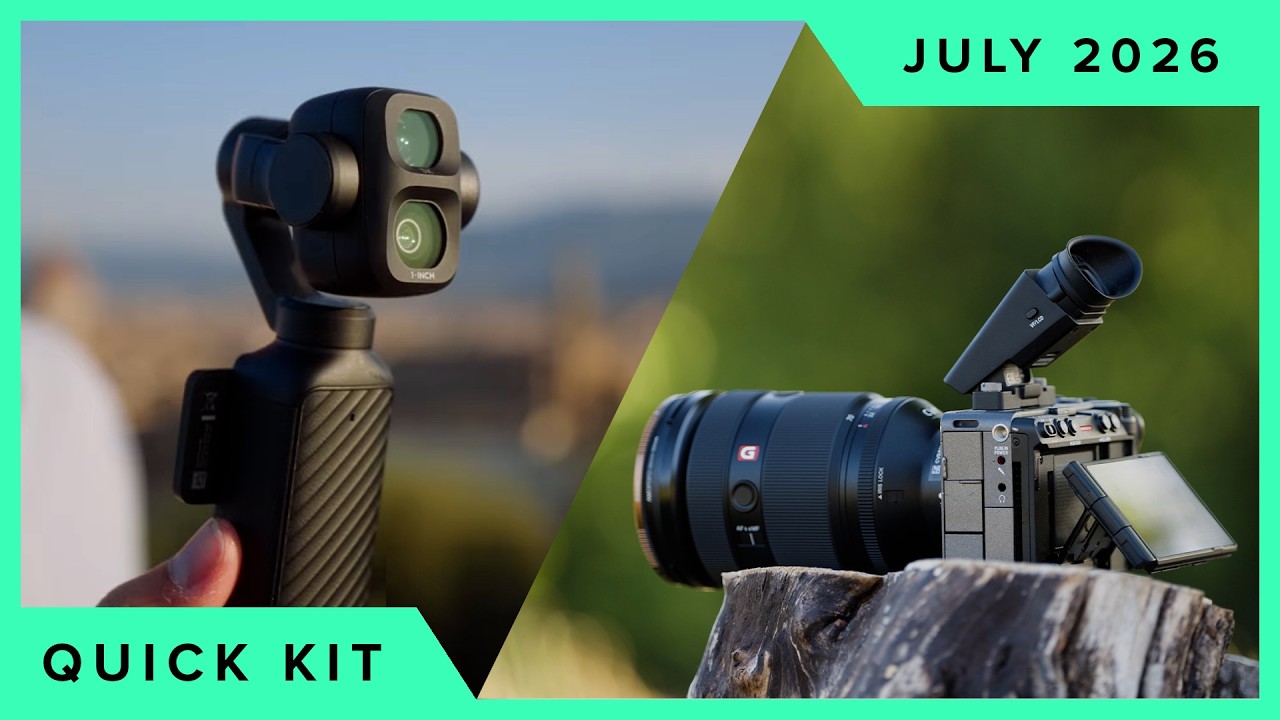 All the latest Cine, Video & Photo kit released this month!! | Quick Kit ~ July 2026