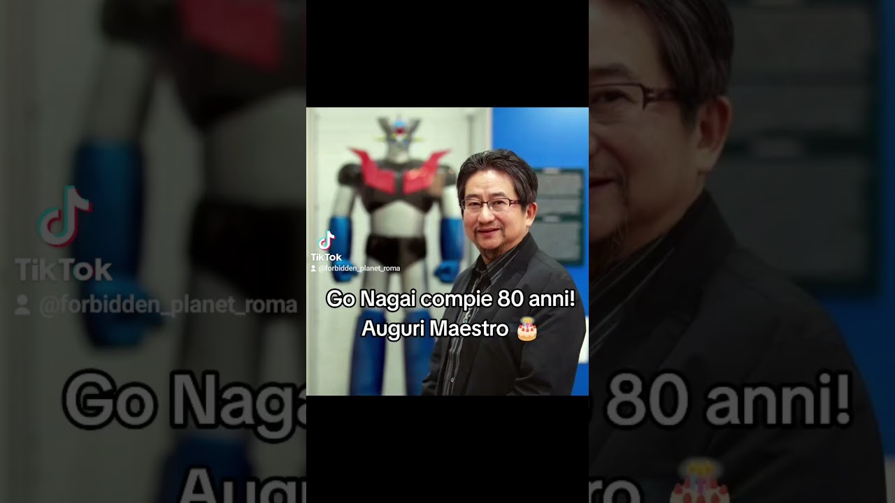 Go Nagai compie 80 anni 🎂