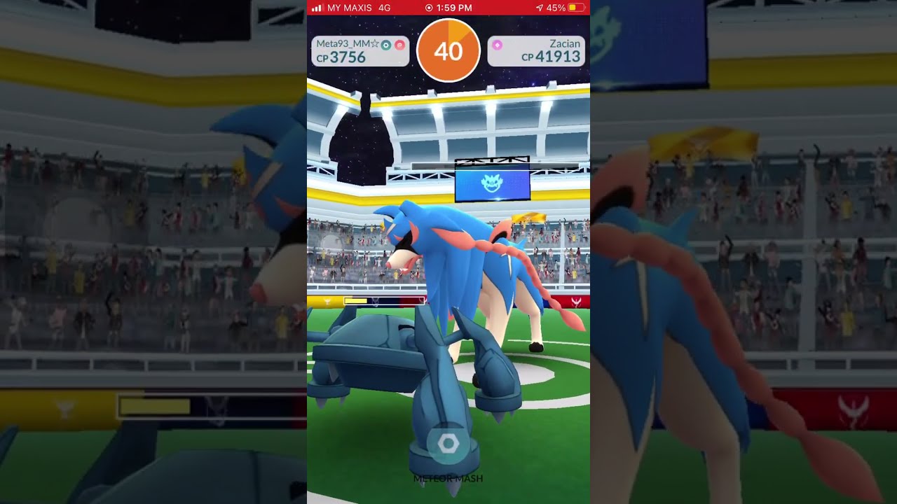 Zacian Raid【Success】【Trio Challenge】【Legendary Raid】【Pokemon Go】