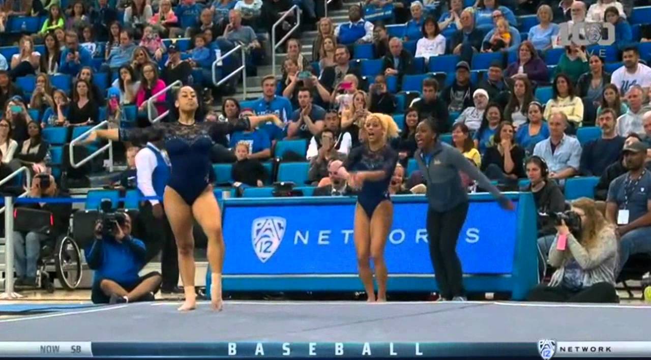 Sophina DeJesus (UCLA) 2016 Floor vs Oklahoma 9.775