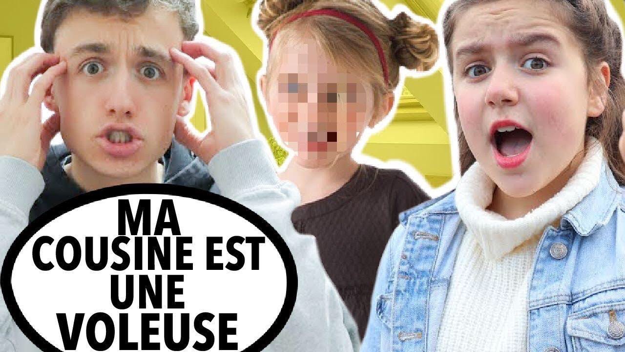 MA COUSINE HORRIBLE EST UNE VOLEUSE ! ELLE REVIENT ! [SKETCH HUMOUR]