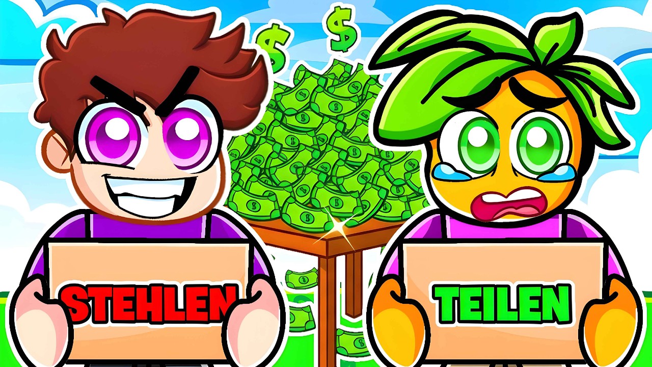 STEHLEN oder TEILEN in Roblox!