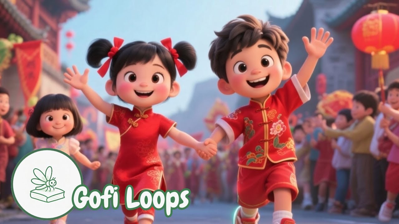 Happy Chinese New Year! 🎉 Gong Xi Gong Xi | Fun Kids Song with Lyrics & Dance for Toddlers