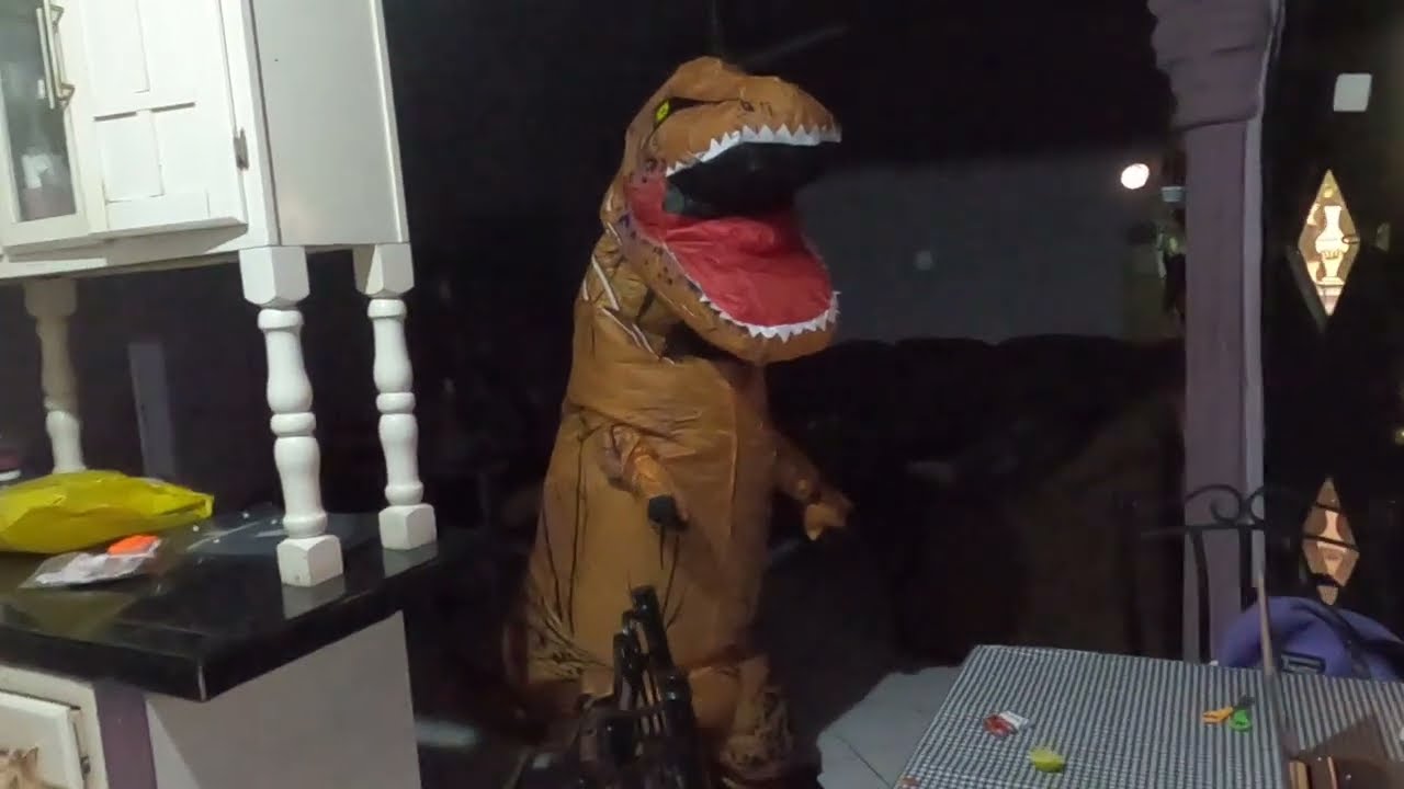 Disfraz Inflable Dinosaurio