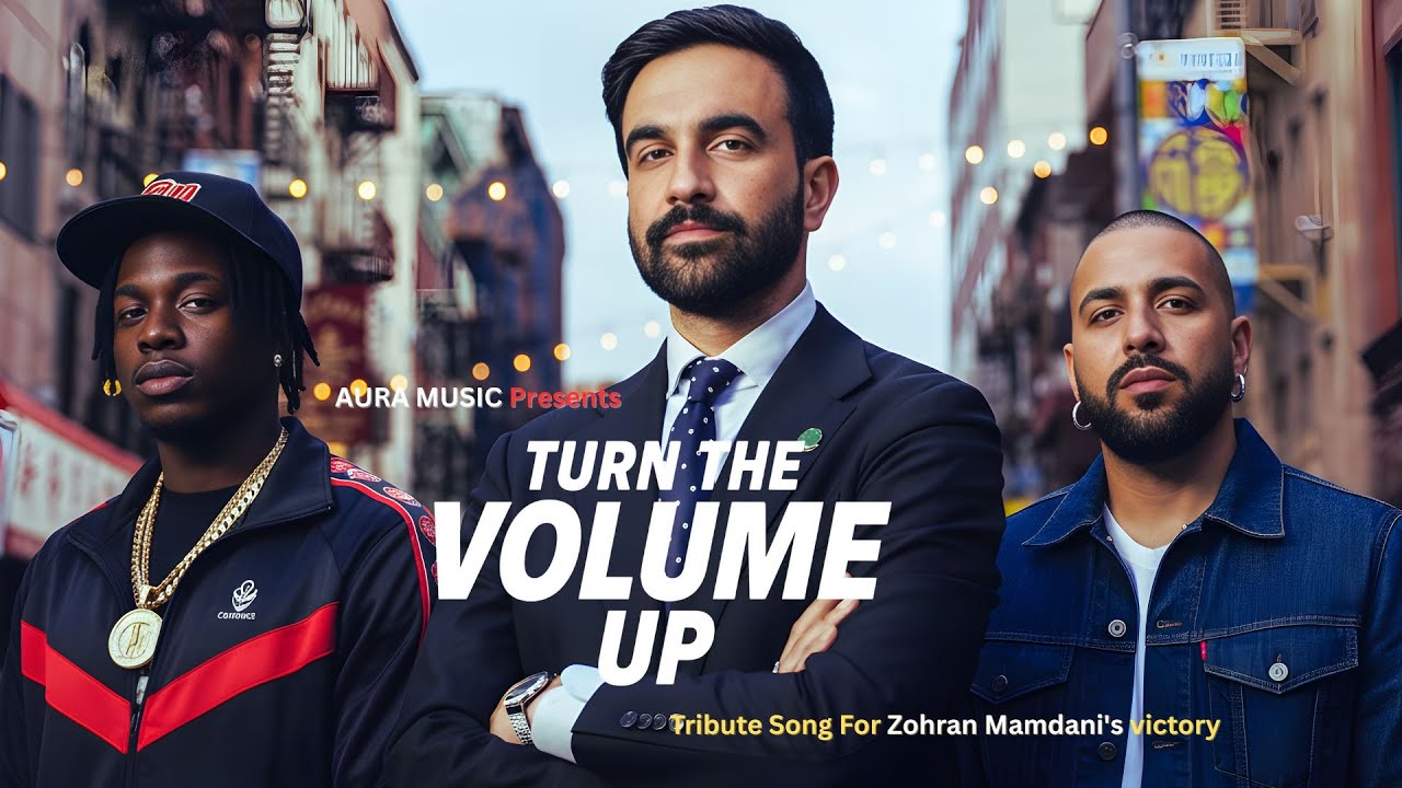 Turn The Volune Up | A Tribute Song To Zohran Mamdani's historic victory in the NYC Mayoral Election